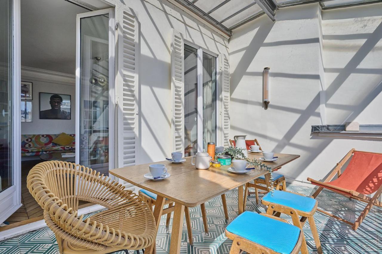 Apartment Center Of Paris With Terrace By Studio Prestige Extérieur photo